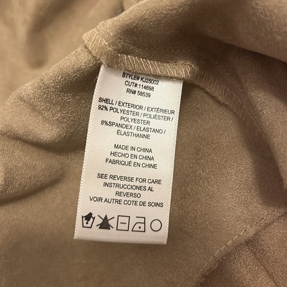 Kut From The Kloth Tayanita Faux Suede Floral Jacket - Picture 8 of 8